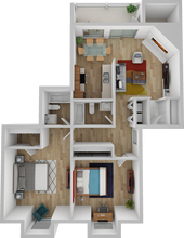 Baker Square in Mesquite, TX - Building Photo - Floor Plan