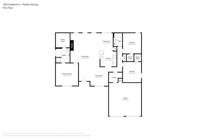 186 Crestbend Ln in Powder Springs, GA - Building Photo - Building Photo