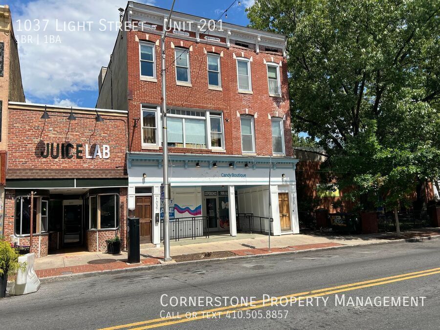 1037 Light St in Baltimore, MD - Building Photo