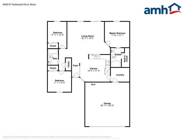 9468 W Trestlewood Dr in Boise, ID - Foto de edificio - Building Photo