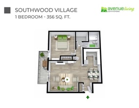 Southwood Village in Lloydminster, AB - Building Photo - Floor Plan