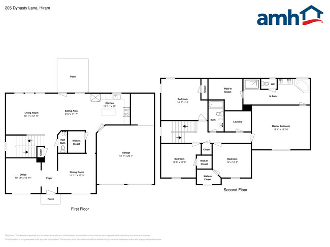 205 Dynasty Ln in Hiram, GA - Foto de edificio - Building Photo