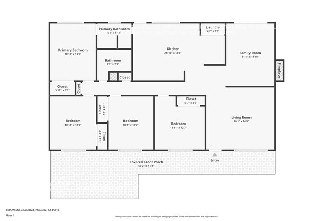 3335 W McLellan Blvd in Phoenix, AZ - Foto de edificio - Building Photo