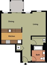 Pier II in Long Branch, NJ - Foto de edificio - Floor Plan