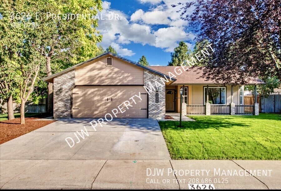 3626 E Presidential Dr in Meridian, ID - Building Photo