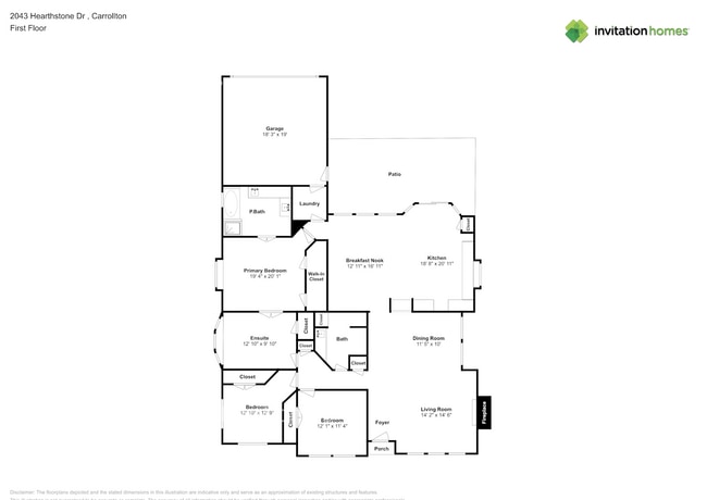 2043 Hearthstone Dr in Carrollton, TX - Foto de edificio - Building Photo