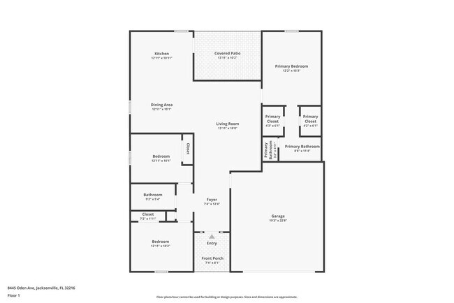 8445 Oden Ave in Jacksonville, FL - Building Photo - Building Photo