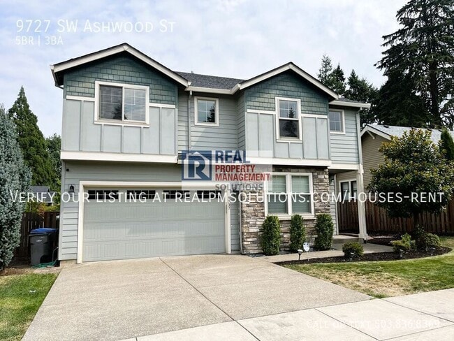 property at 9727 SW Ashwood St