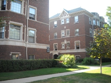 545-555 Hinman Ave in Evanston, IL - Foto de edificio