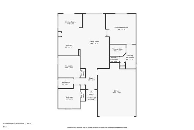 5205 Watson Rd in Riverview, FL - Building Photo - Building Photo