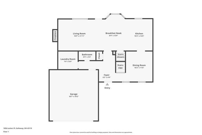 1056 Leclerc Pl in Galloway, OH - Building Photo - Building Photo