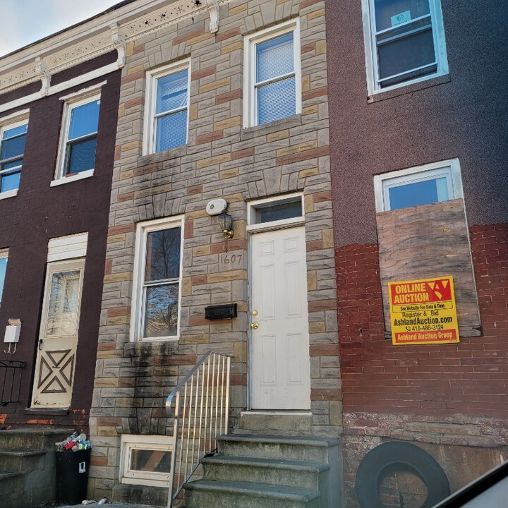1607 Cole St in Baltimore, MD - Foto de edificio