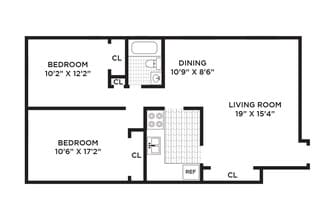 Carlyle in Roselle, NJ - Foto de edificio - Floor Plan