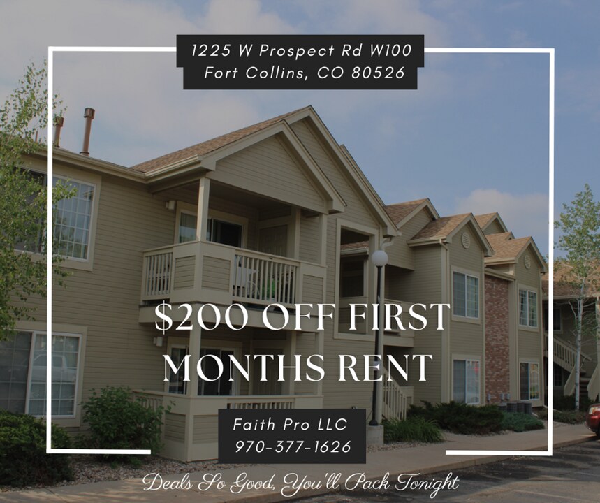 1225 W Prospect Rd in Fort Collins, CO - Building Photo