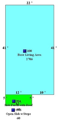 333-335 Tatnall St in Savannah, GA - Foto de edificio - Floor Plan