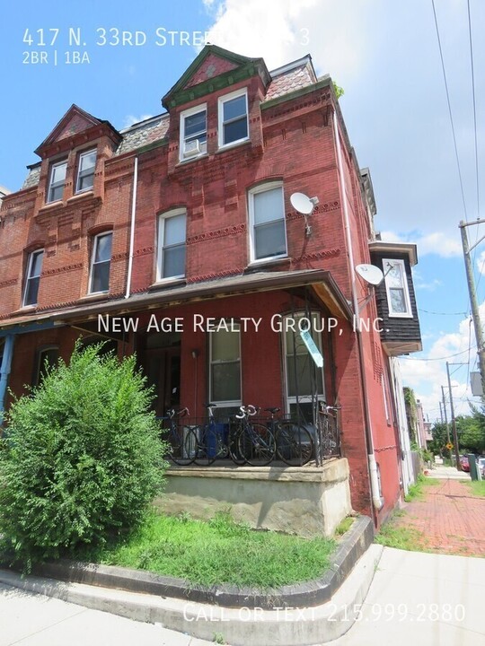 417 N 33rd St in Philadelphia, PA - Building Photo