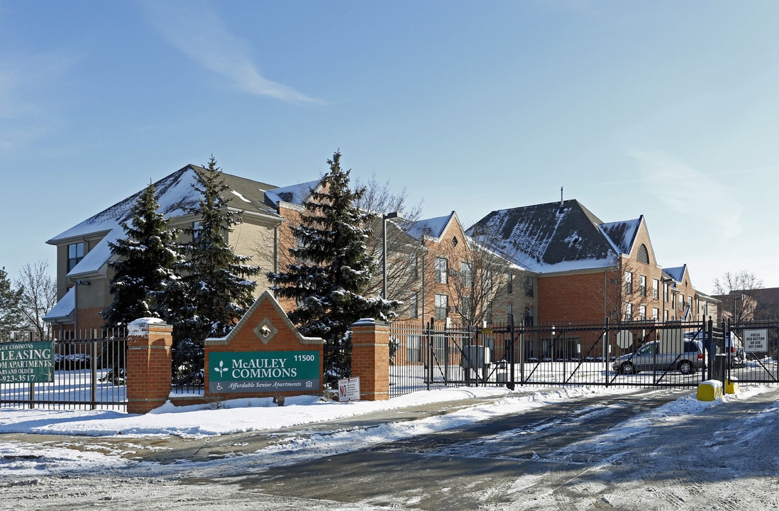 Mcauley Commons in Detroit, MI - Building Photo