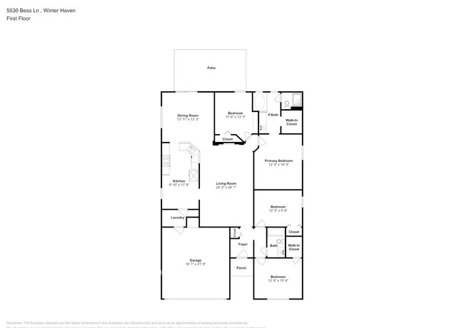 5530 Bess Ln in Winter Haven, FL - Foto de edificio - Building Photo