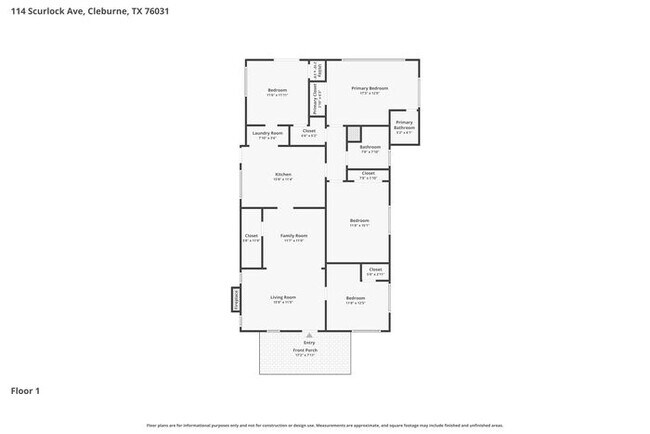 114 Scurlock Ave in Cleburne, TX - Building Photo - Building Photo