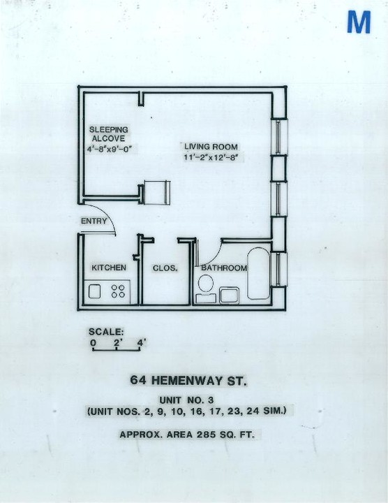 64 Hemenway St-Unit -3 in Boston, MA - Building Photo