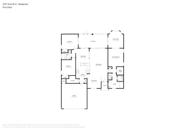 3727 61st Dr E in Bradenton, FL - Building Photo - Building Photo