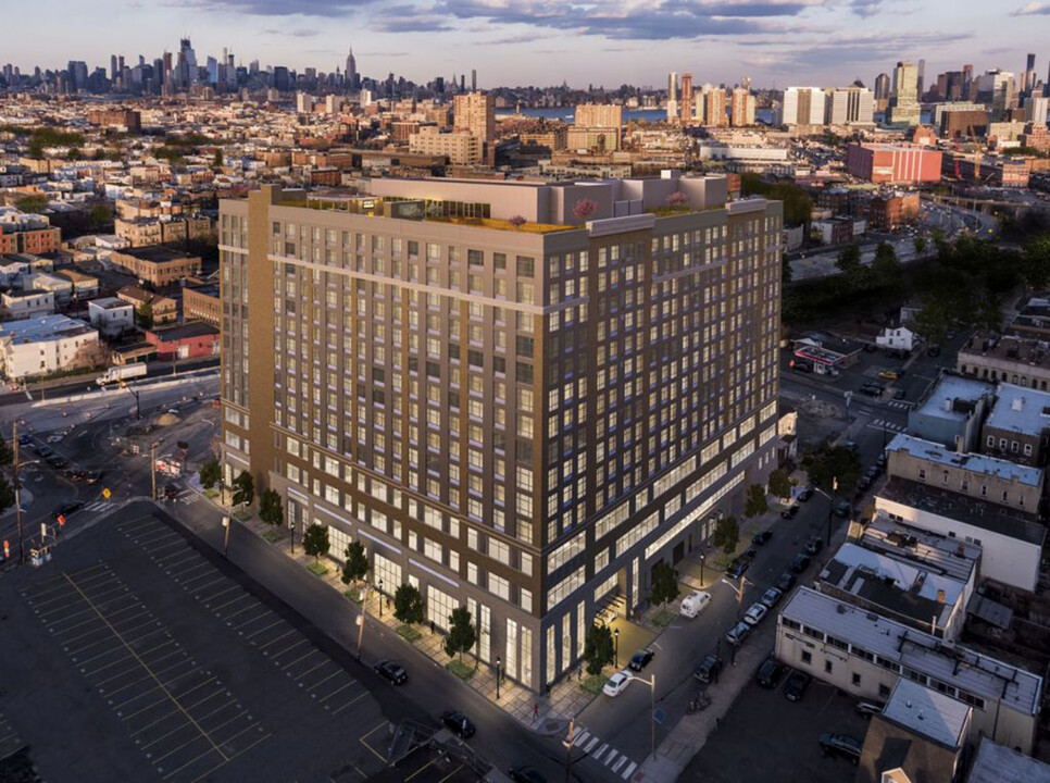 Overlook Flats in Jersey City, NJ - Foto de edificio