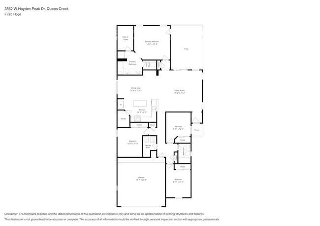 3362 W Hayden Peak Dr in San Tan Valley, AZ - Building Photo - Building Photo
