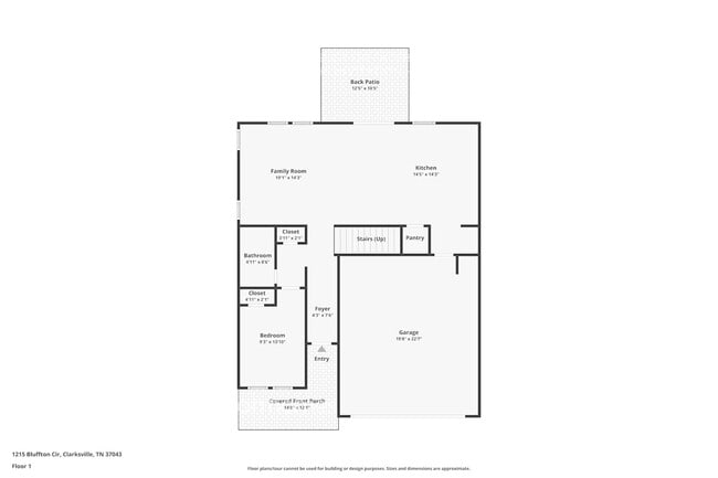 1215 Bluffton Cir in Clarksville, TN - Foto de edificio - Building Photo