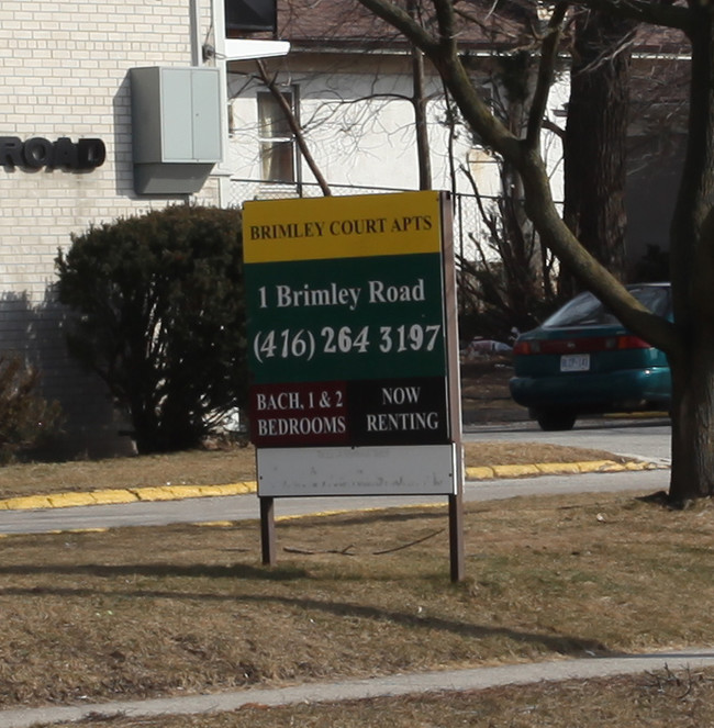 1 Brimley Apartments in Toronto, ON - Building Photo - Building Photo