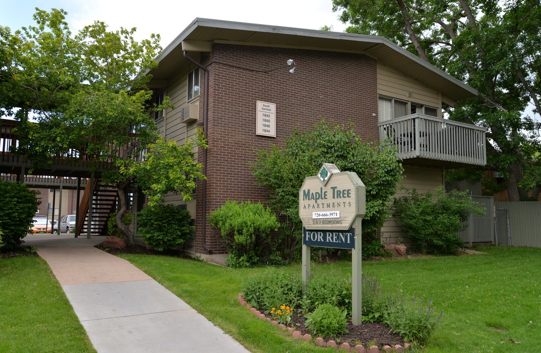 Maple Tree Apartments in Denver, CO - Building Photo