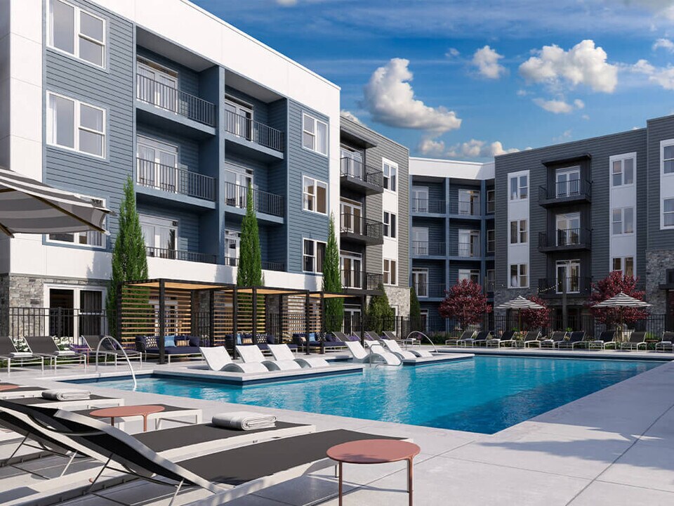 Station 316 Apartments in Woburn, MA - Foto de edificio