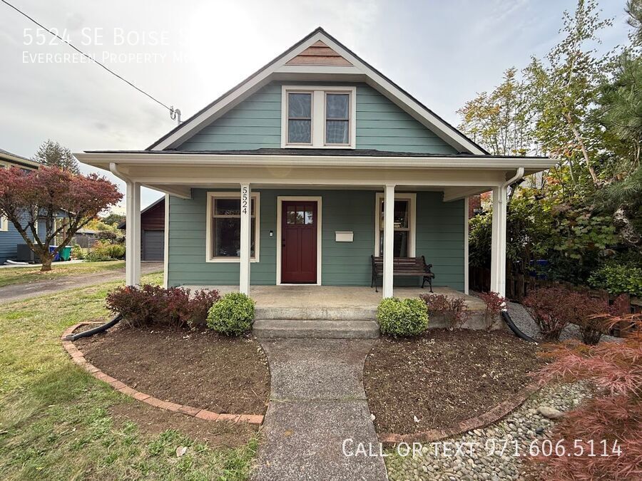 5524 SE Boise St in Portland, OR - Building Photo