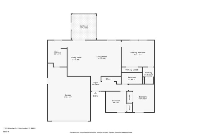 1191 Mineola Cir in Palm Harbor, FL - Building Photo - Building Photo