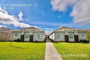 1812 Davenport St, Unit 4 in Weslaco, TX - Building Photo