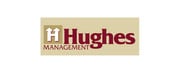 Property Management Company Logo Hughes Management