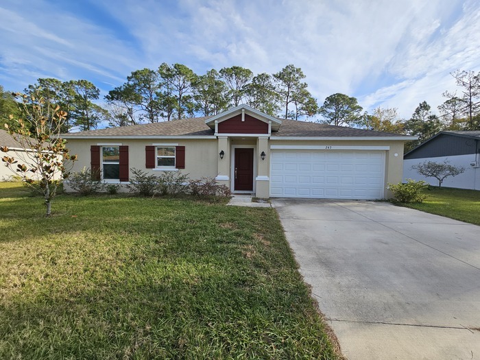 243 Boulder Rock Dr in Palm Coast, FL - Building Photo