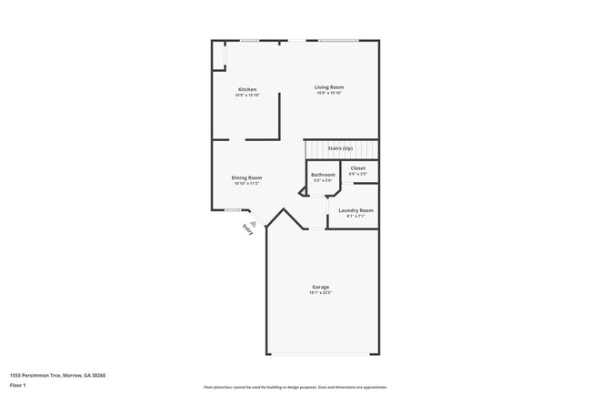 1555 Persimmon Trace, Unit 1101-108 in Morrow, GA - Foto de edificio - Building Photo