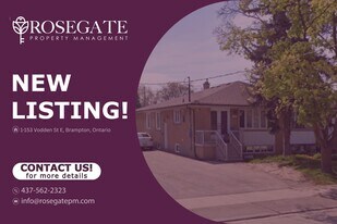 153 Vodden St E in Brampton, ON - Building Photo