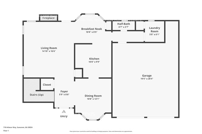 718 Arbour Way in Suwanee, GA - Foto de edificio - Building Photo