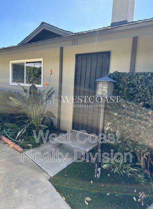191 Marywood Ave in Claremont, CA - Building Photo