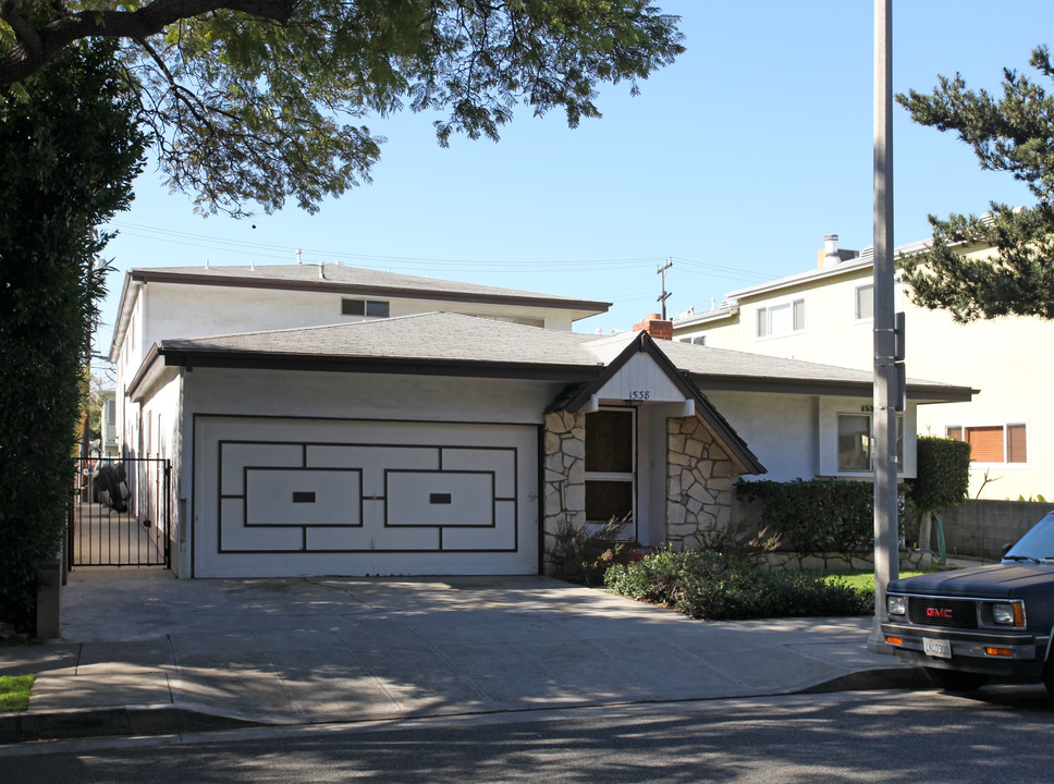 1538 Harvard St in Santa Monica, CA - Building Photo