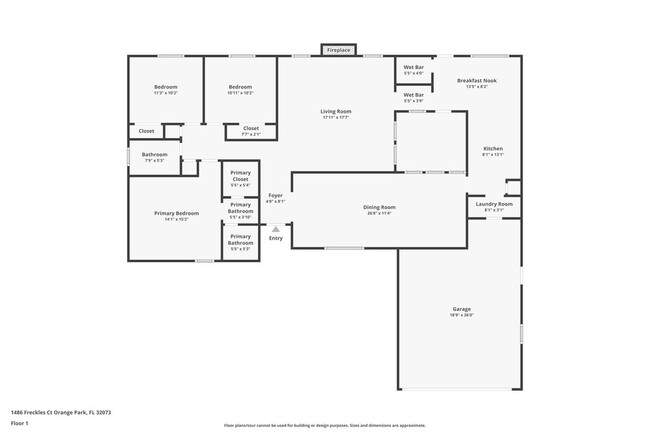 1486 Freckles Ct in Orange Park, FL - Building Photo - Building Photo