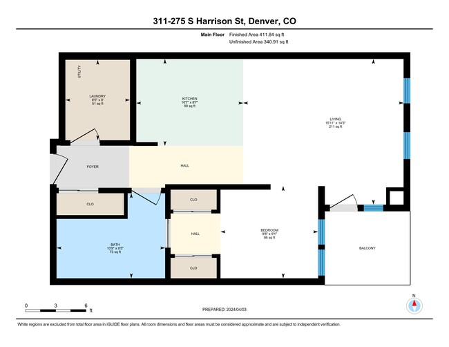 275 S Harrison St, Unit 311 in Denver, CO - Building Photo - Building Photo