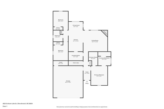 4825 Graham Lake Dr in Olive Branch, MS - Building Photo - Building Photo