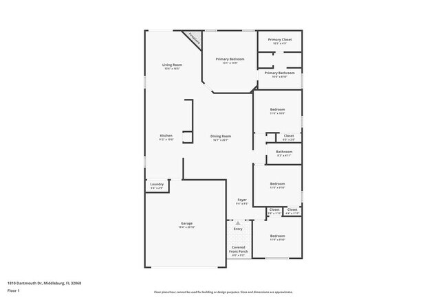 1810 Dartmouth Dr in Middleburg, FL - Building Photo - Building Photo