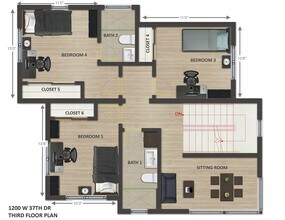 1200 W 37th Dr in Los Angeles, CA - Foto de edificio - Building Photo