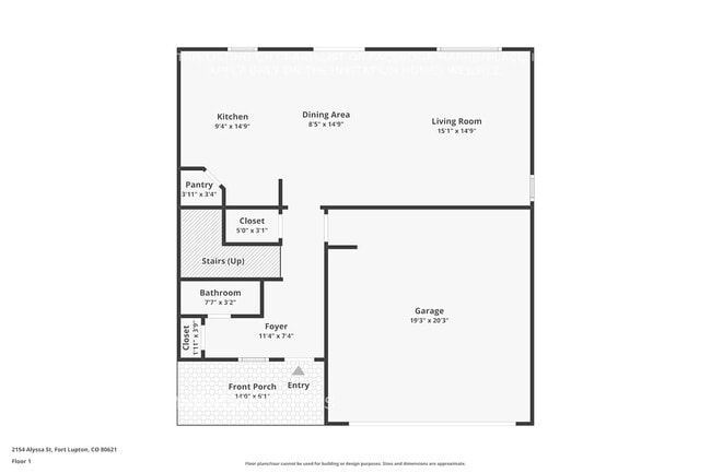 2154 Alyssa St in Fort Lupton, CO - Foto de edificio - Building Photo