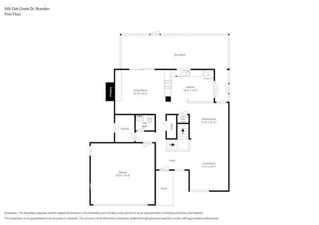 548 Oak Creek Dr in Brandon, FL - Foto de edificio - Building Photo