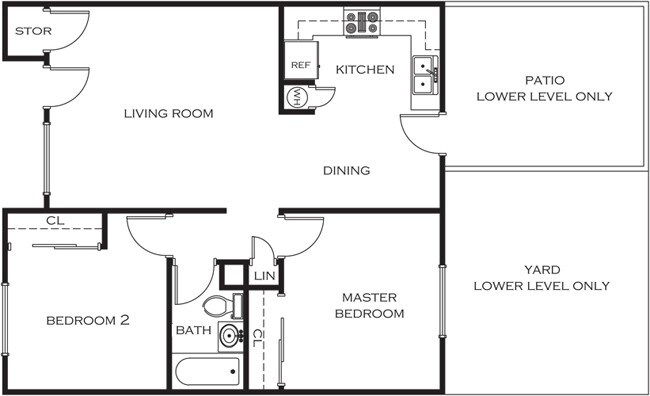 Village Green in San Bernardino, CA - Building Photo - Floor Plan