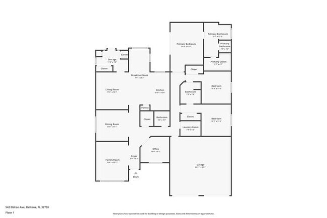 542 Eldron Ave in Deltona, FL - Building Photo - Building Photo